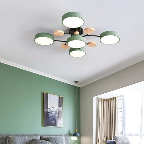 Moderne Skandinavische LED-Deckenlampe – Stilvoll & Nachhaltig