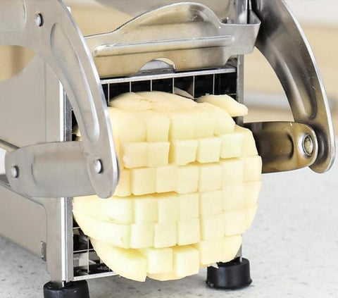 ProSlice Kartoffel- und Pommes Schneider – Perfekt Geschnittene Pommes in Einem Zug