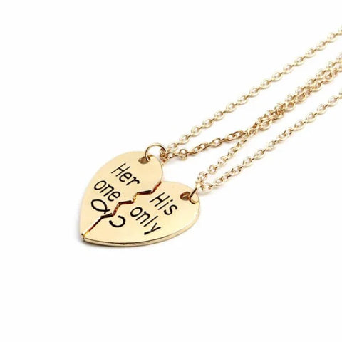 Goldene Herzverbundenheit Kette - Für Eine Ewige Liebe am Valentinstag