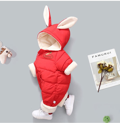 Kaninchen - Weicher Baby-Jumpsuit - Unwiderstehlich Süß und Bequem