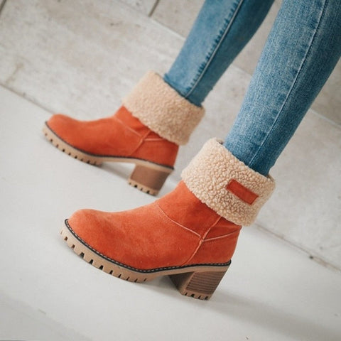 Winter Luxe Damenstiefel – Wärme und Stil für kalte Tage