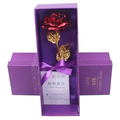 Ewige Romantik Goldene Rose - Für Unsterbliche Liebe am Valentinstag