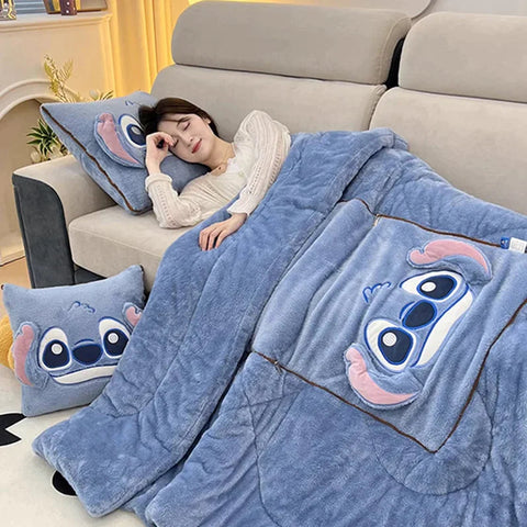 KnuffelZacht Decke und Kissenbezug Set – Für Wärme und Gemütlichkeit