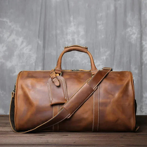 Volnerf Leder Reisetasche – Robust und Zeitlos
