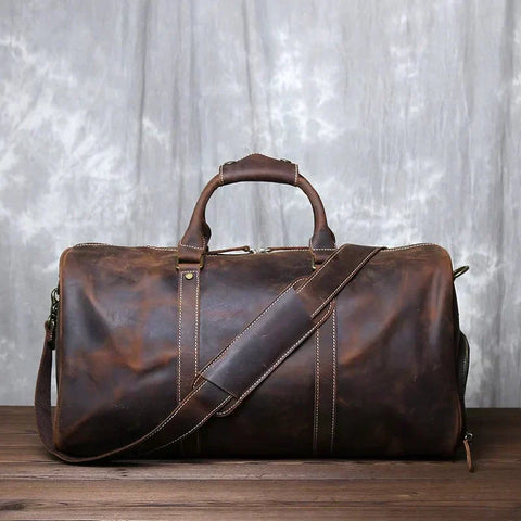 Volnerf Leder Reisetasche – Robust und Zeitlos