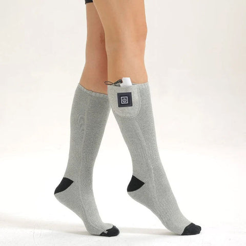 HeatWave Heizsocken – Wiederaufladbar, Warm und Bequem