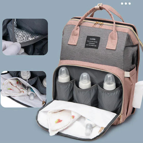 Multifunktionale Wickeltasche - Die All-in-One-Lösung für Unterwegs