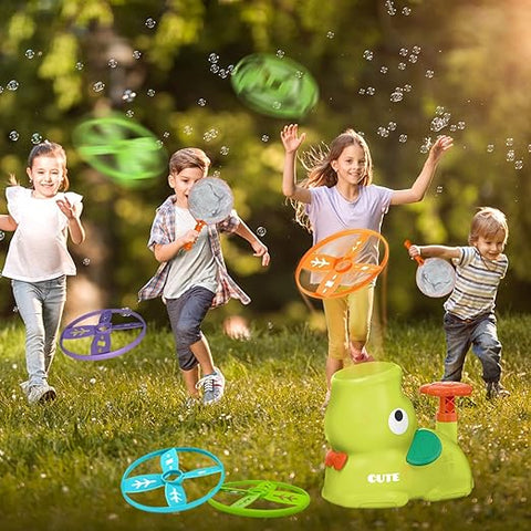 Fröhliche Schwein Frisbee Set - Aktives Spielvergnügen im Freien