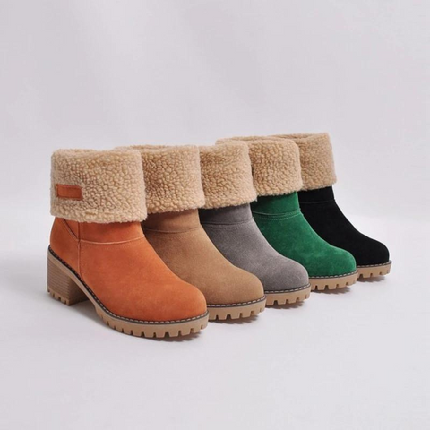 Winter Luxe Damenstiefel – Wärme und Stil für kalte Tage