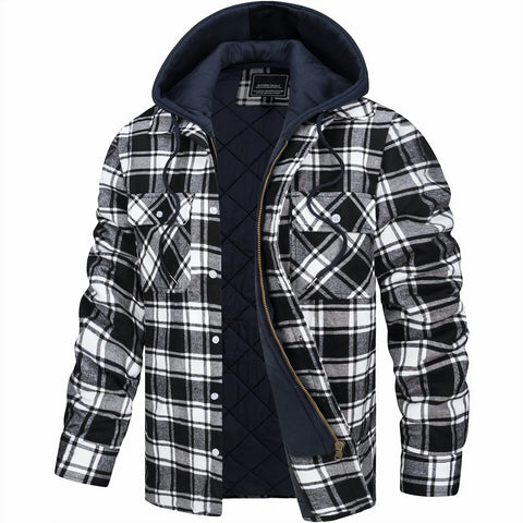 Explorer Flanellen Winterjacke - Warm und Robust für Außenabenteuer