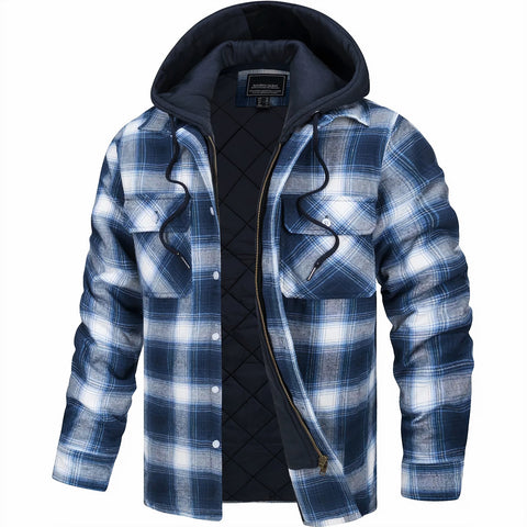 Explorer Flanellen Winterjacke - Warm und Robust für Außenabenteuer
