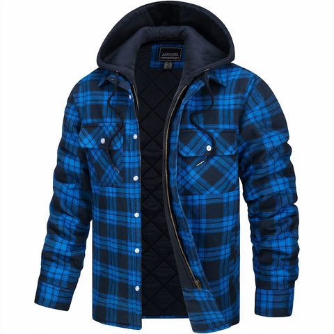 Explorer Flanellen Winterjacke - Warm und Robust für Außenabenteuer