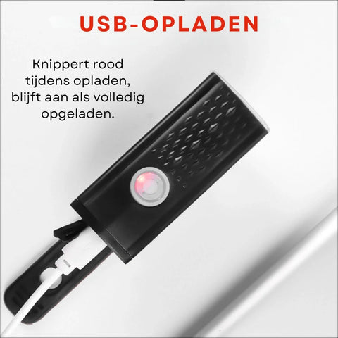VoltBeam USB Fahrradlicht Set – Sicherheit und Komfort mit wiederaufladbaren Batterien