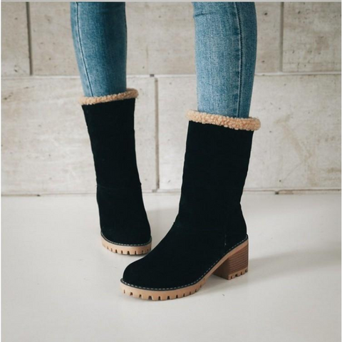 Winter Luxe Damenstiefel – Wärme und Stil für kalte Tage