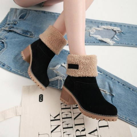 Winter Luxe Damenstiefel – Wärme und Stil für kalte Tage