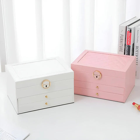 Luxe Mehrschichtige Schmuckbox – Stilvoller & Nachhaltiger Organizer