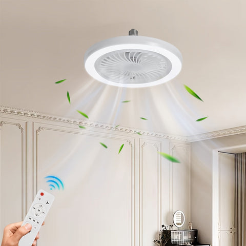 LED Slimme Ventilatorlampe – Dimmbar und Leise