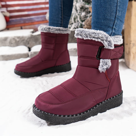 Lotte Damen Winterstiefel - Für Stilvolle und Warme Schritte im Schnee