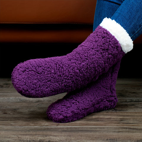 Tessie Damen Fuzzy Socken - Für ultimativen Komfort und Gemütlichkeit