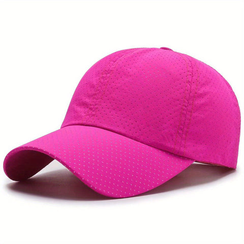 Schnell trockende Mesh-Cap – UV-beständige Cap für Outdoor-Sportarten und Aktivitäten
