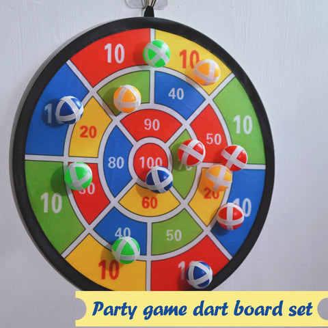Sticky Dart Ball Set - Interaktives Familien-Dartspiel für drinnen und draußen