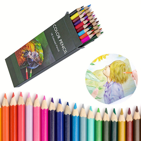 Set mit 48 Buntstiften – Professionelle Qualität für Zeichen- und Malprojekte