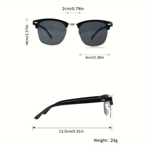 Lässige Klassische Sonnenbrille – Trendy und Komfortabel für Jeden Anlass