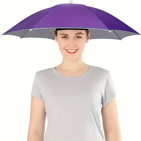 SunShade Regenschirmhut – Leicht, UV-schutz und freihändig
