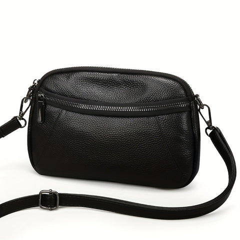 Klassisch Chic Leder Crossbody – Zeitlos und Funktional