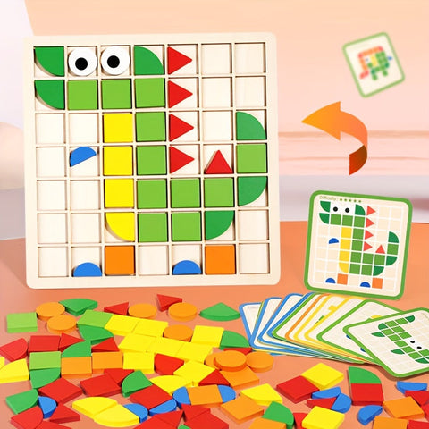 Kreatives Puzzle-Abenteuer - Educatives Spielzeug für Kinder