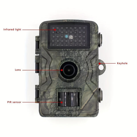 TrailGuard HD Wildkamera – Langlebig, Wetterfest und Mit Nachtsicht