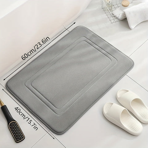 Memory-Schaum Badmatte – Weich, Absorbierend und Schnell Trocknend