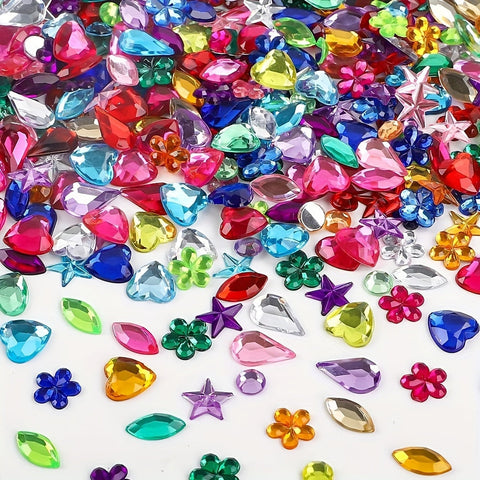 Dekorative Acrylsteine Set – Ideal für Feste und DIY-Projekte