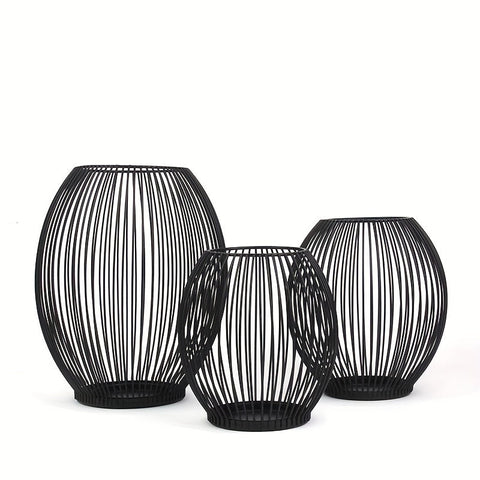 LunaGlow Kerzenhalter Set – Stilvolle, Gemütliche Beleuchtung