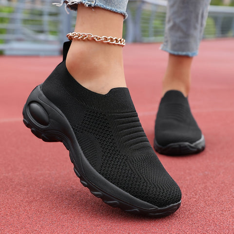 Moderne Slip-On Sneakers für Damen – Atmungsaktiv und Bequem für den Alltag
