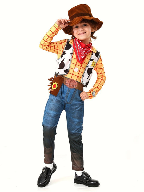 Cowboy Abenteuer Kostüm für Kinder - Für Verspielte und Abenteuerliche Rollen