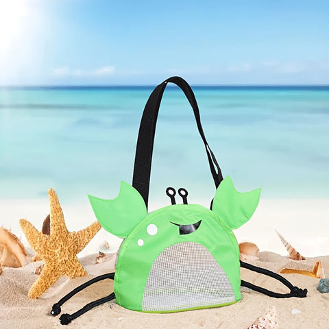 Lieber Krebs Schultertasche – Verspielte, Leichte Strandtasche für Kinder mit Verstellbarem Schultergurt
