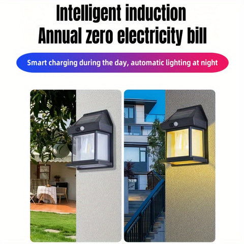 SunnyLight Wandleuchte – Für intelligente Außenbeleuchtung