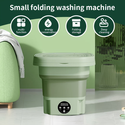 FlexiWash Zusammenklappbare Waschmaschine – Praktisch und Platzsparend