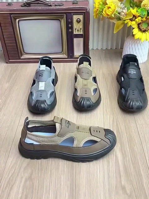Atmungsaktive Herren Sport Sandalen – Leicht und Rutschfest