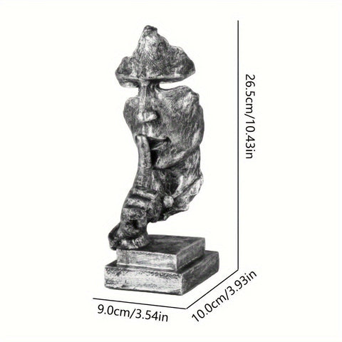 StilteSymfonie Skulptur - Für eine zeitlose und tiefgründige Innenraumgestaltung