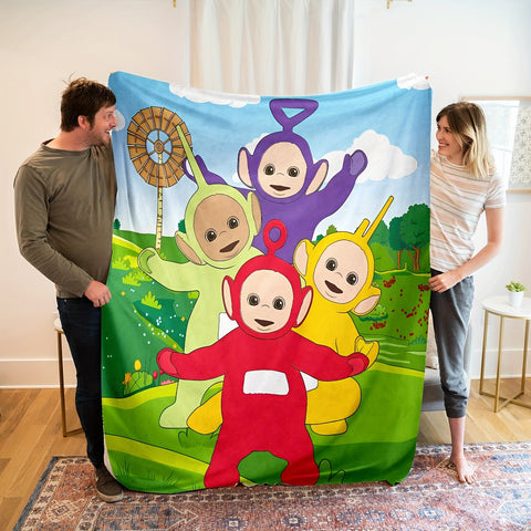 Teletubbies Decke - Für Kinder, Weich und Vielseitig