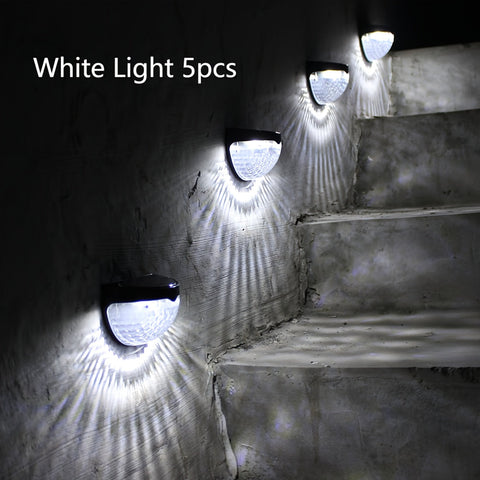 SolarGlow Halbrunde LED-Zaunbeleuchtung – Elegant und Nachhaltig