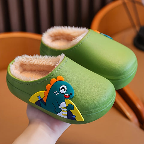 Süße Dino Hausschuhe für Babys - Warm und Bequem