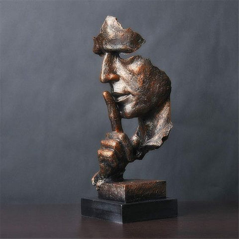 Serenity Sculpt – Abstrakte Skulptur für ruhige Reflexion in deinem Interieur