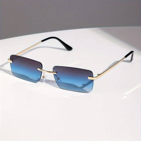 Stilvolle rahmenlose Sonnenbrille – Trendy und komfortabel für Männer