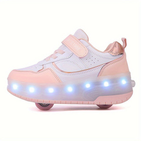 GlowRiders Roller Sneakers - Für Kinder mit Lichtspektakel