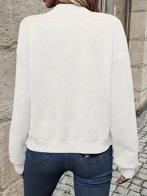 Stylische Woven Bomberjacke - Leicht und Komfortabel für Jeden Anlass