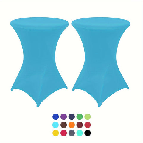 Stretchy Cocktail-Tischdecke - Einfarbig, Ideal für Feiern und Veranstaltungen