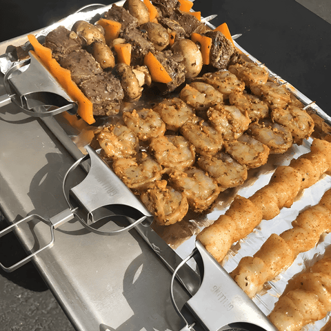 SpiesPro - 3-in-1 Grillwerkzeug - Macht das Grillen einfacher und effizienter!